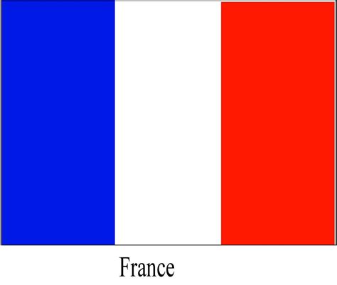 Printable French Flag